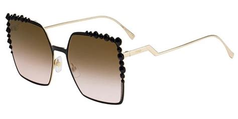 fendi ff 0259 2o5|Fendi FF 0259/S 2O5/53 Sunglasses in Black .